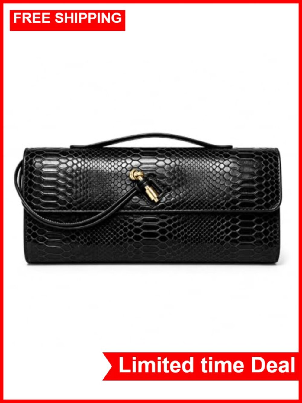 Woven Clutch Purse Women Evening Crossbody Shoulder Handbag Faux Leather